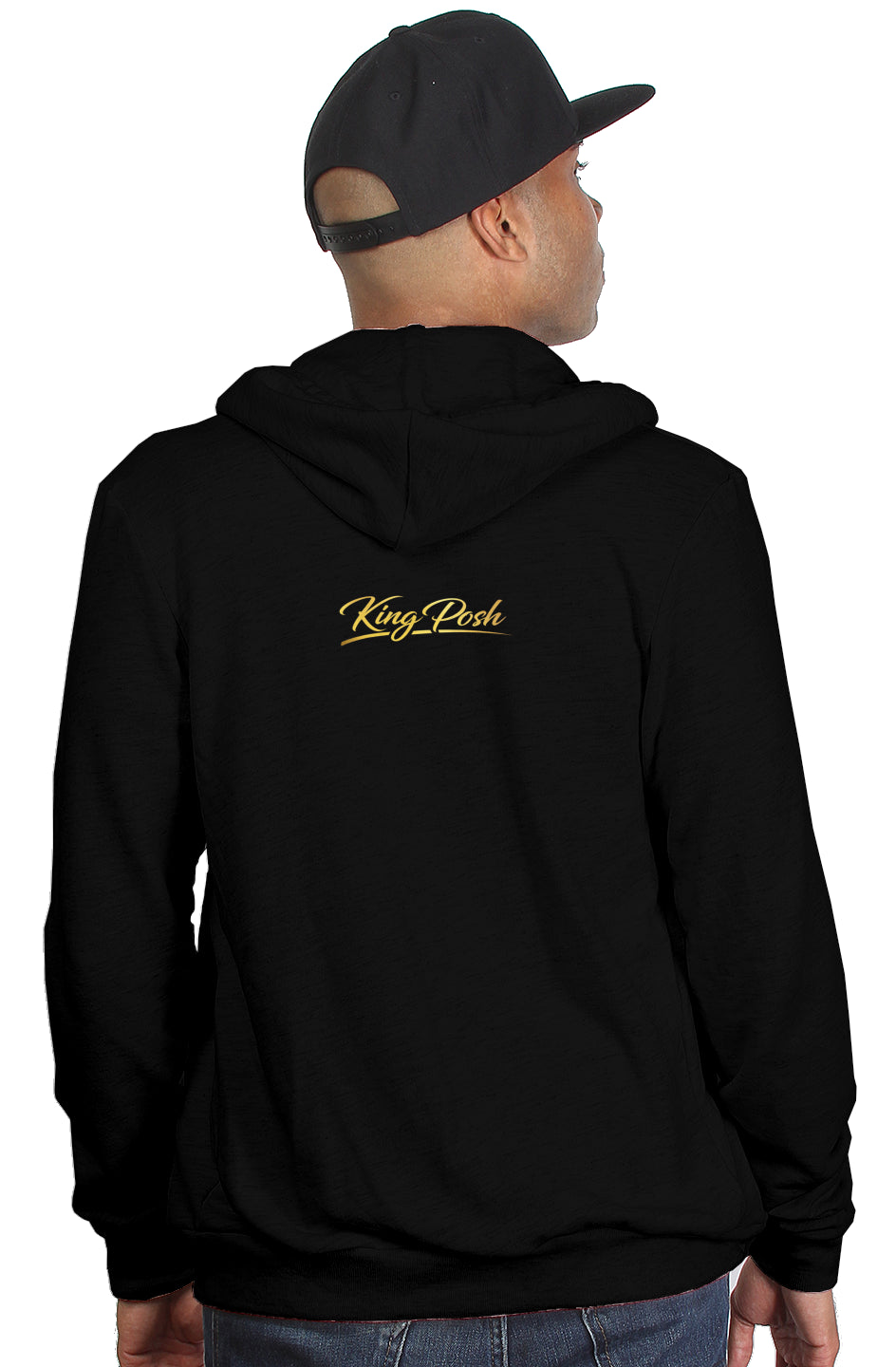 KP Logo tri blend zip hoody