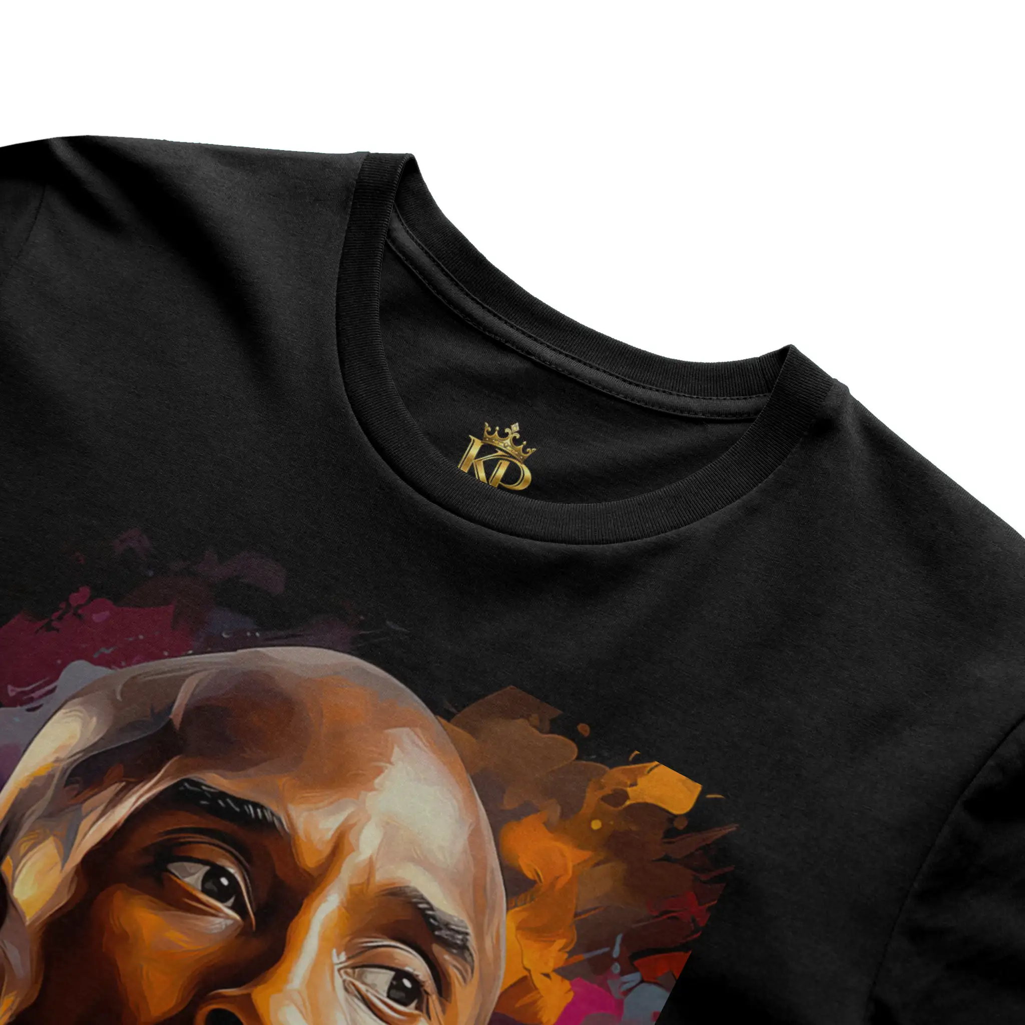 Kobe Bryant Painted BLK Heavyweight Tee