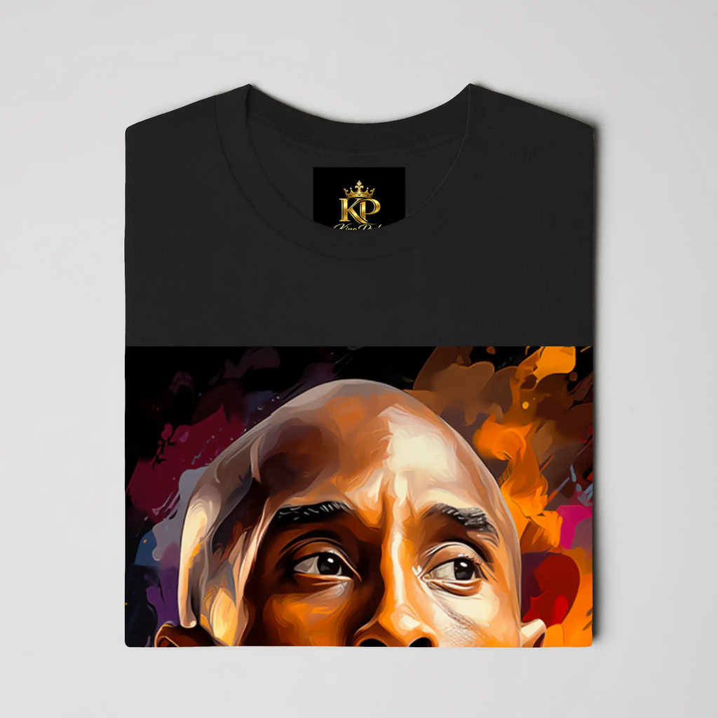 Kobe Bryant Painted BLK Heavyweight Tee