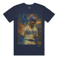 Mookie Betts Painted BLU Heavyweight Tee