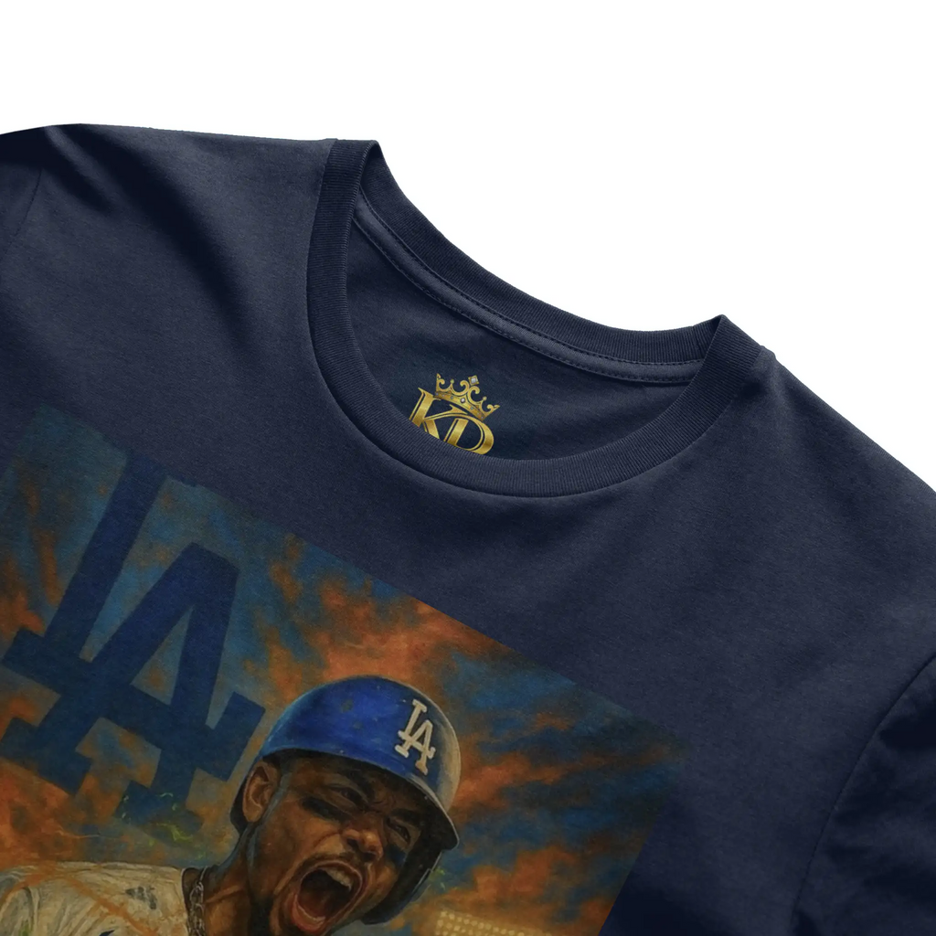 Mookie Betts Painted BLU Heavyweight Tee
