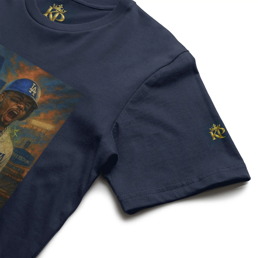 Mookie Betts Painted BLU Heavyweight Tee