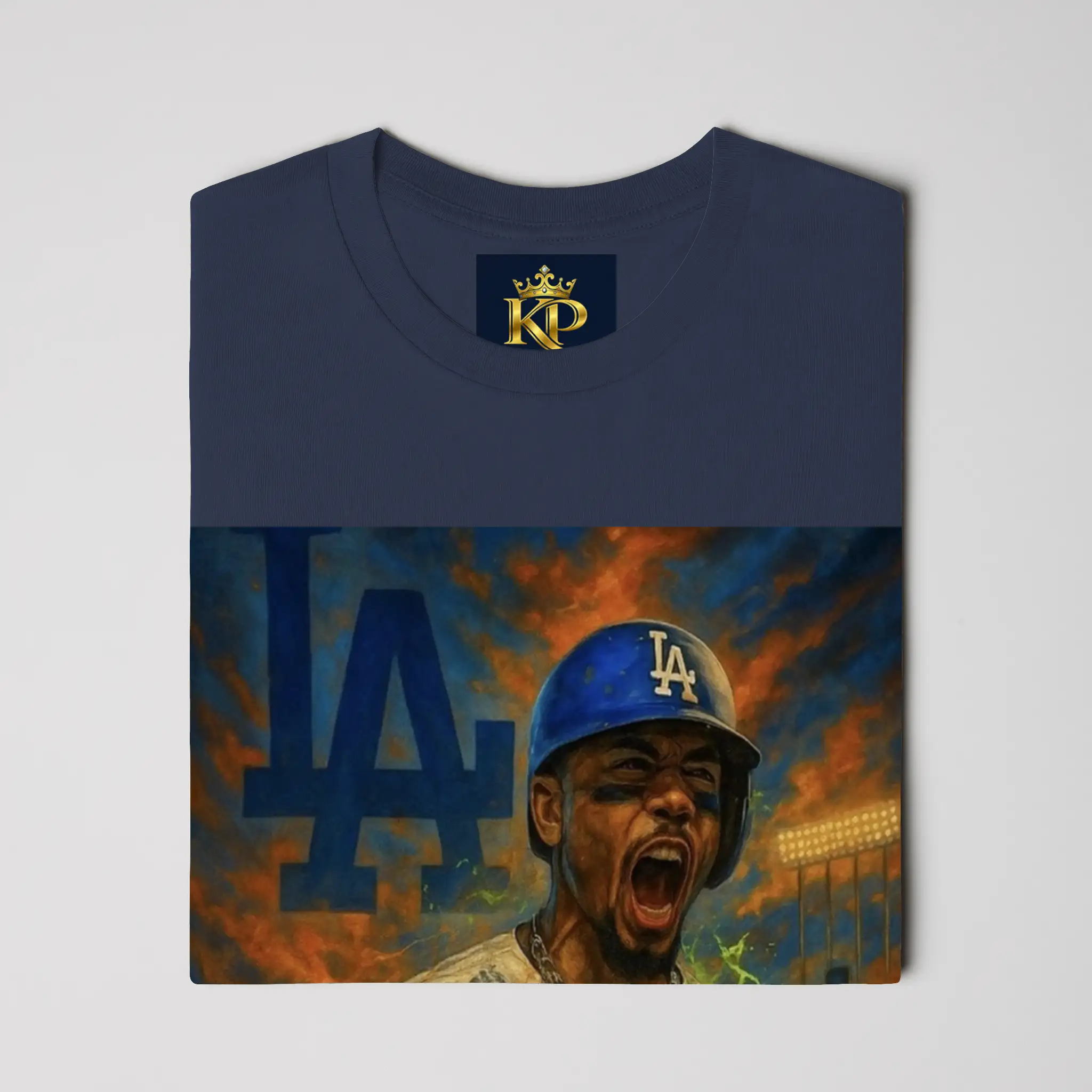 Mookie Betts Painted BLU Heavyweight Tee