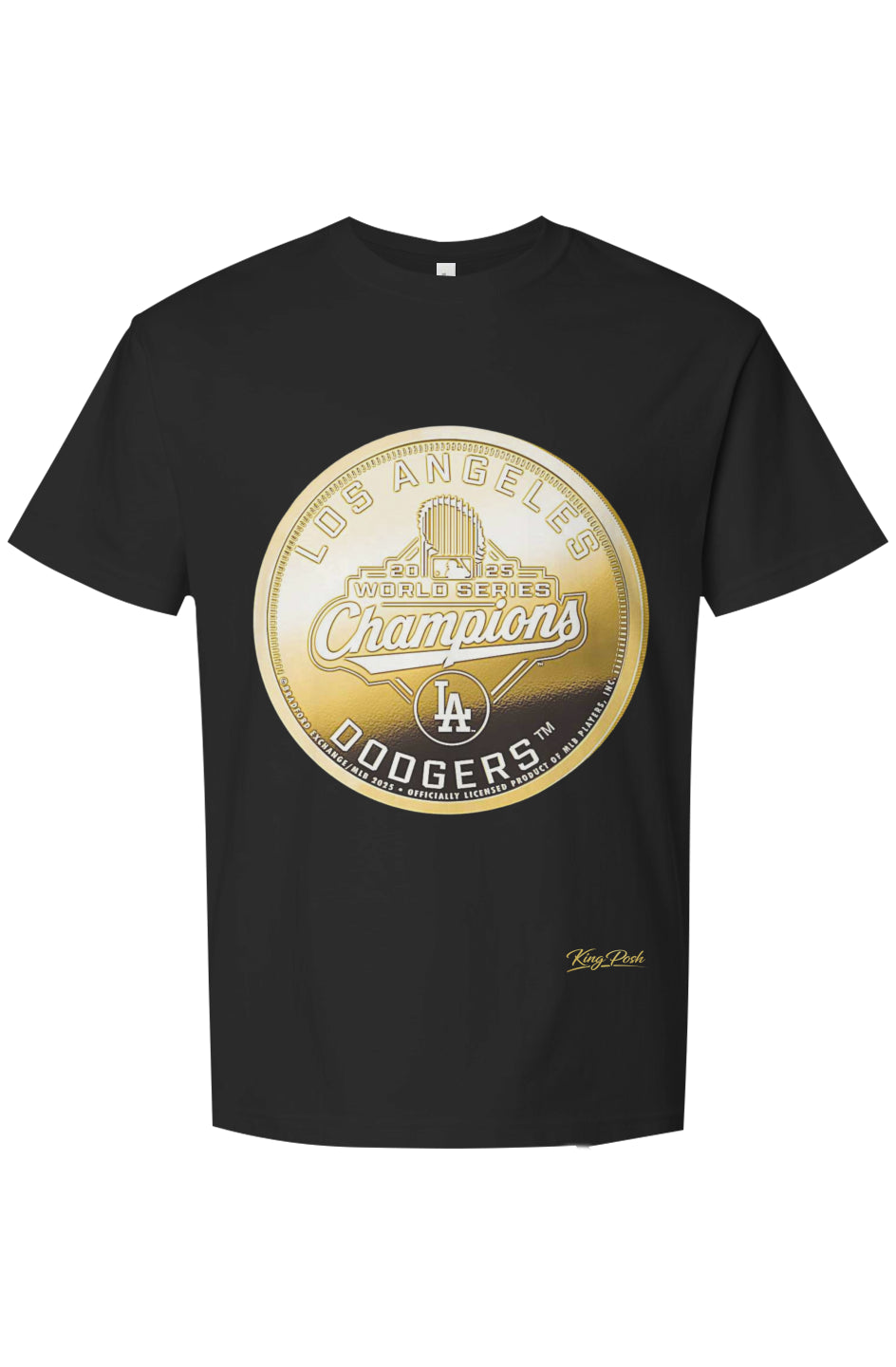 Dodgers gold coin Tee