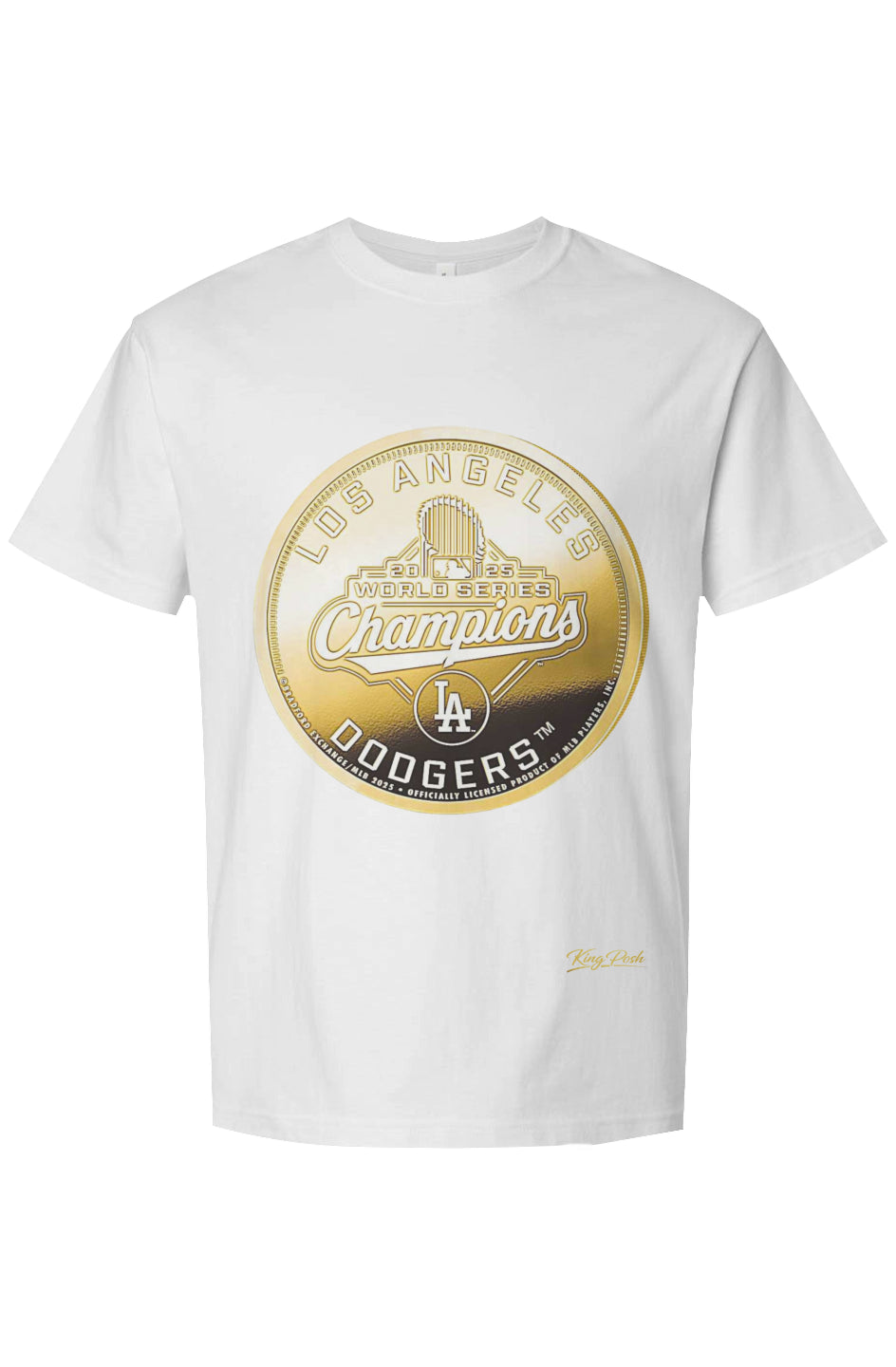 Dodgers gold coin Tee