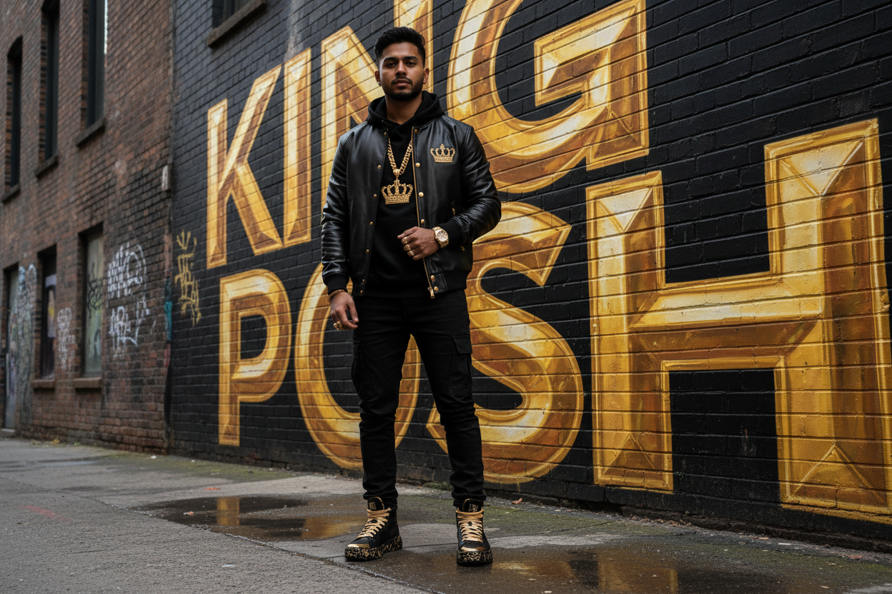 great! put "King Posh" in the background in"GOL??///////////////D"